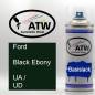 Preview: Ford, Black Ebony, UA / UD: 400ml Sprühdose, von ATW Autoteile West.